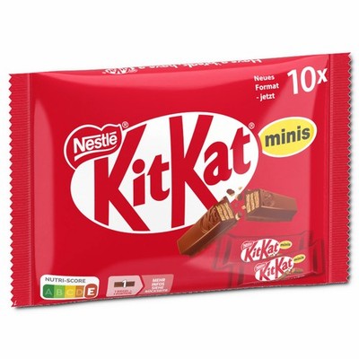 (19,10 /1kg) Nestle KitKat Mini, 1 Beutel mit 10 Riegel