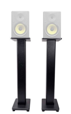 (2) Rockville 28'' Studio Monitor Speaker Stands For Behringer Truth B2030A