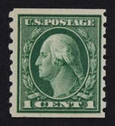 CKStamps: US Stamps Collection Scott#412 1c Washington Mint NH OG 24 1/2mm