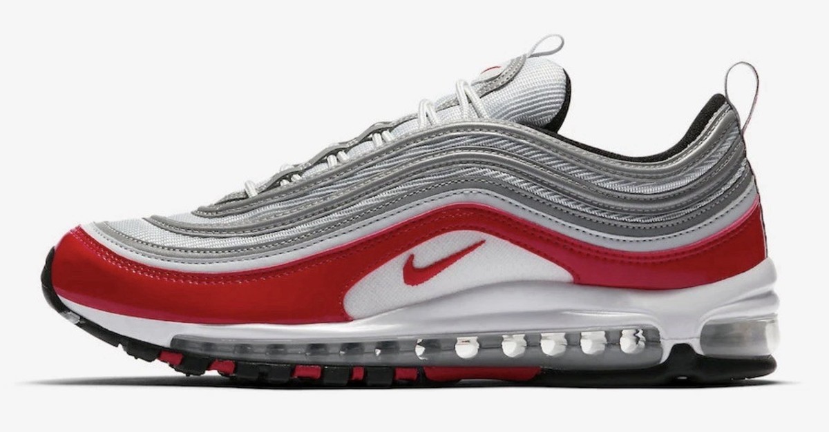 Nike Air Max 97 University Red 2018 Women 8 Sneakers Lace Up