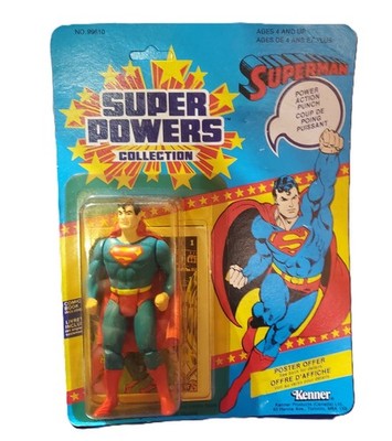 Kenner Super Powers SUPERMAN 1985 Sealed Action Figure Vintage 