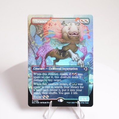 Vibance Borderless 295 Foil MTG Lorwyn Eclipsed ECL NM