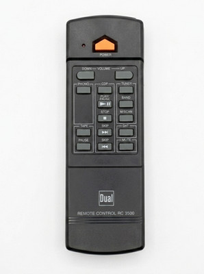 Original Dual RC 3500 Fernbedienung für Midi System  3500 / CR 3500 | NOS DAT