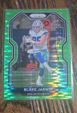 2020 Panini Prizm - Blake Jarwin #152 Neon Green Pulsar Prizm