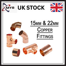 Copper End Feed Fittings – WRAS Approved 15mm / 22mm