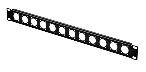 Renkforce 12 Port Patchbox-Frontblende 48,3 cm (19") Unbestückt 1 HE  Unbestückt