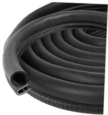 Automotive Door Weather Stripping Car Door Rubber Edge Trim Seal Strip 30Ft
