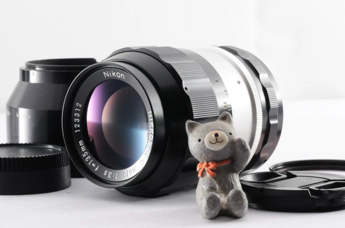 Nikon NIKKOR f/3.5 Camera Lenses 135mm Focal for sale - eBay