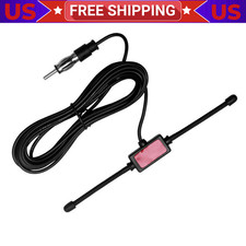 Car Interior Hidden Amplified Antenna Electronic Stereo Amfm Radio Universal