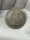 1865-S Seated Liberty Half Dollar 🇺🇸 O65