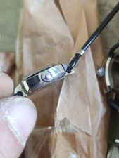 Couronne De Montre Anti-poussière NOS – Filetage 1 – Plaqué Or Rose – 55