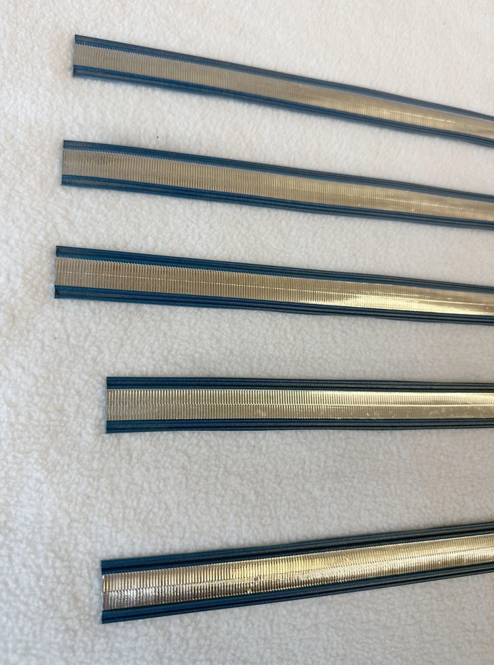 Dodge B 1964 carrocería Deluxe banco dividido asiento Mylar inserciones plateado y azul Polara 500 Foto 2 de 4