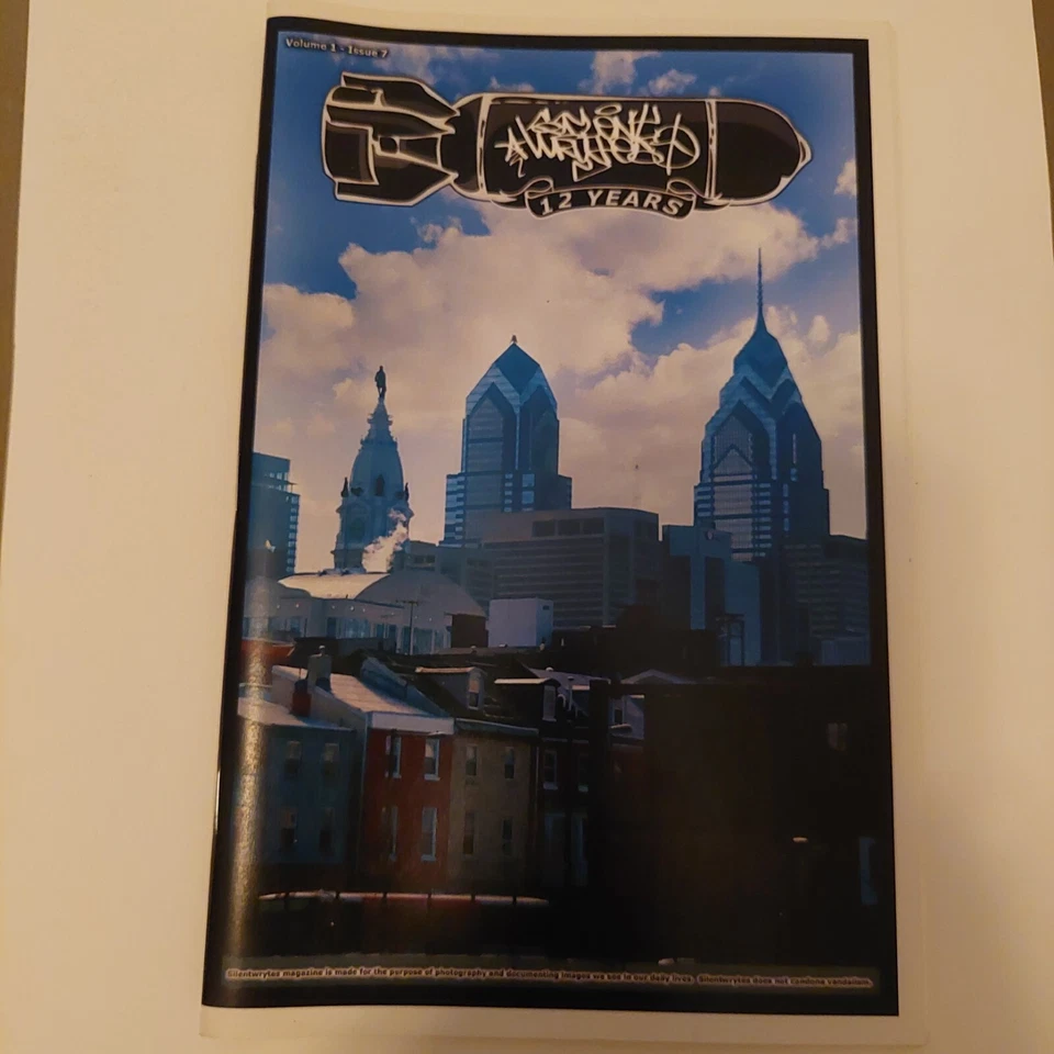  SILENT WRYTES Volume 1 Issue #7 Philly Graff Zine With JS interview - Image 2 of 4