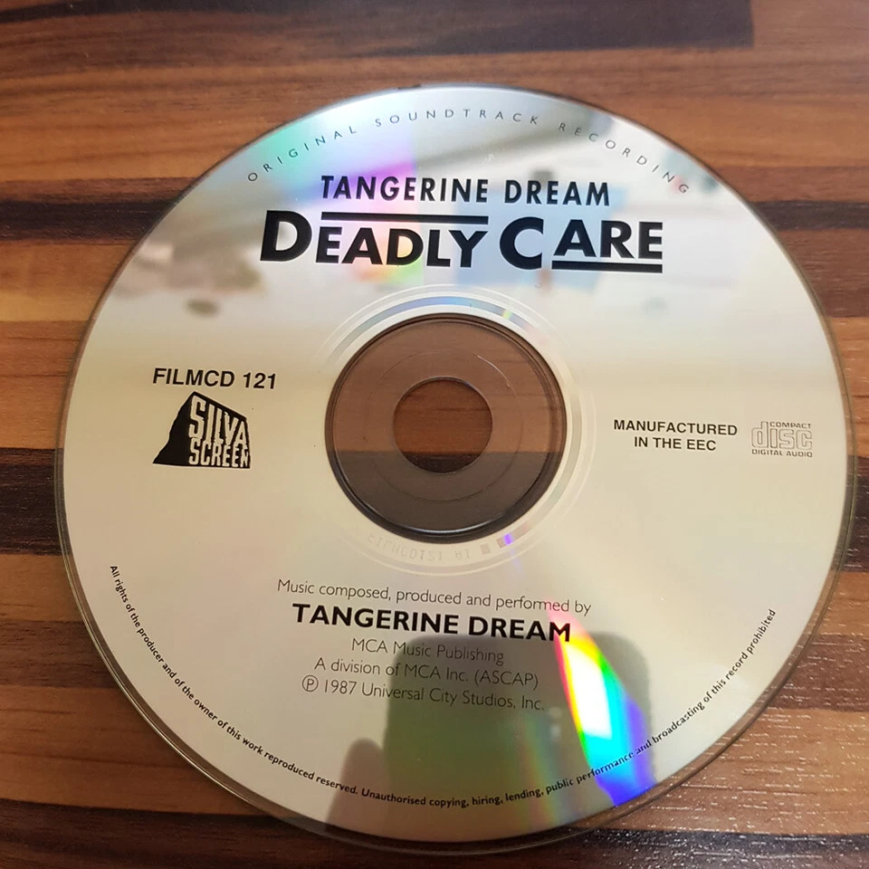 TANGERINE DREAM: OST: Deadly Care > NM (CD) - Bild 2 von 3