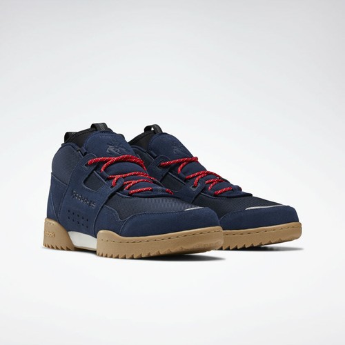 Reebok Classics Men's Navy Workout Plus 
