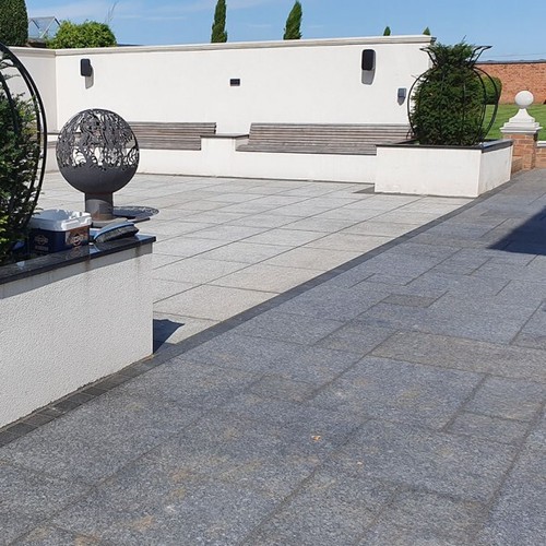 Ash Black Granite 600x900 Paving Flags Slabs pavers patio kits eBay