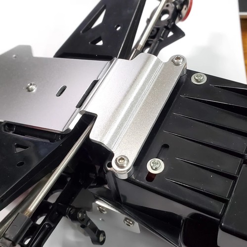 Placa deslizante delantera de aluminio para Tamiya Hotshot, SuperShot, Hotshot 2 bajo guardia - Imagen 11 de 12
