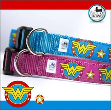 Wonder Woman Dog Collar