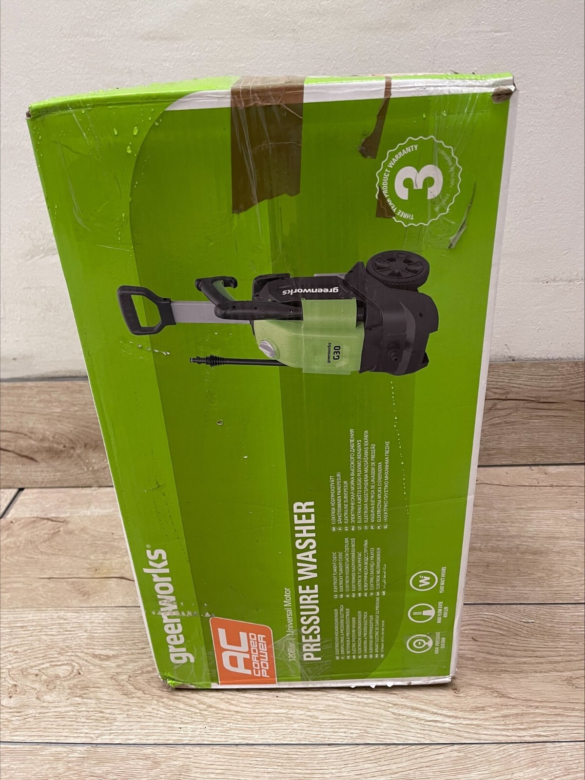 Greenworks G30 120 Bar Pressure Washer eBay