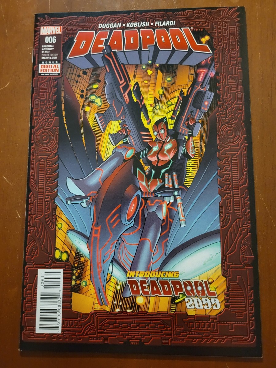 Marvel Comic Deadpool #6 NM First 1st Deadpool 2099 Warda Wilson