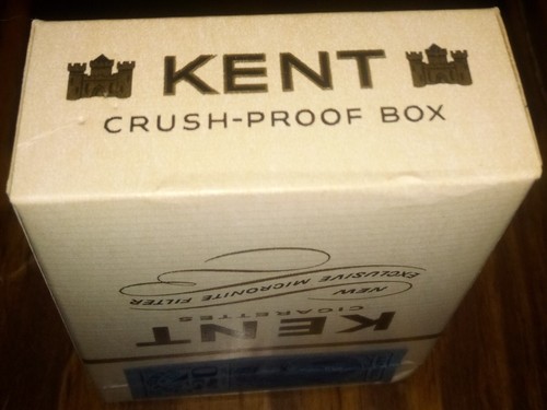 Vintage Kent Cigarettes Micronite Filter Empty Flip Top Box Tax Stamp No Warning - Picture 7 of 8
