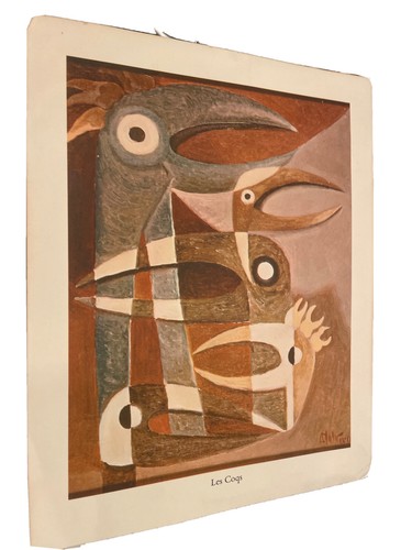Surrealist 1954 Les Coqs 11@9''