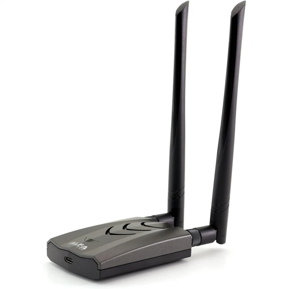 Alfa Long-Range Dual-Band, Wireless USB 3.0 Wi-Fi Adapter W/ 2 External Antennas - Image 4 of 4