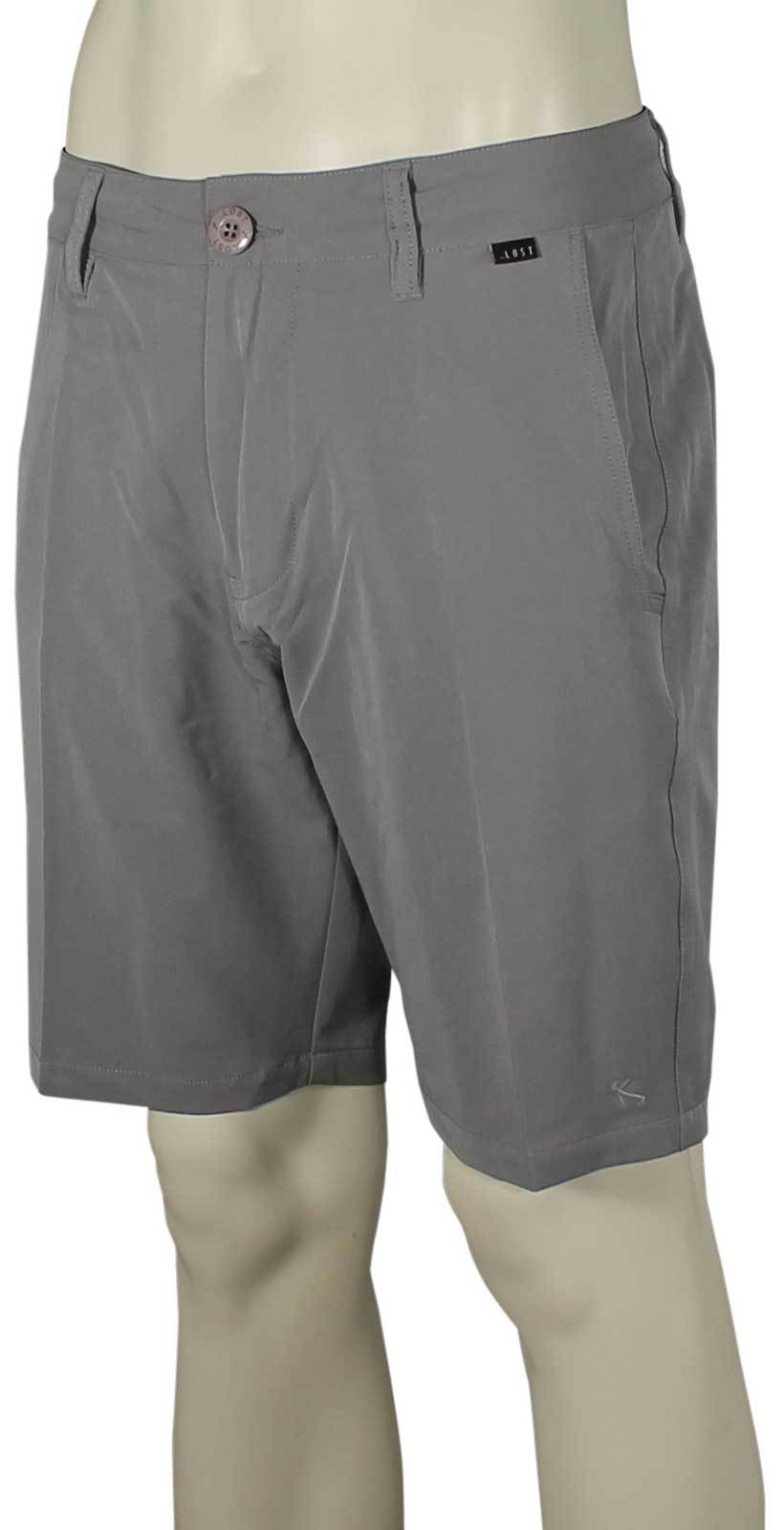 Гибридные шорты Lost Crosswind - Серые - Новинка