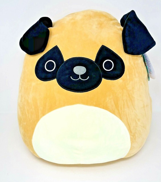 Prince The Pug Squishmallow 16â Kellytoy Marshmallow Dog FedEx 2day for sale online | eBay