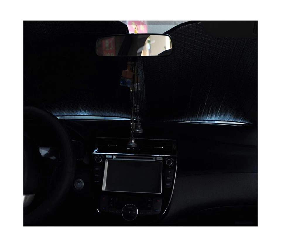 Car Windshield Sun Shade Cover Window Sun Visor Anti UV Block Protector Foldable - Image 4 of 4