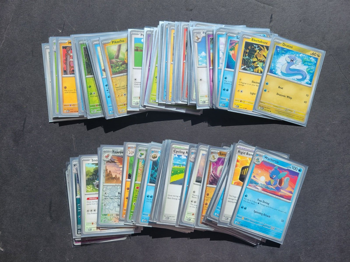 pokemon scarlet and violet card list english Pokemon SV3.5 Scarlet and Violet 151 Poster Collection main image 1