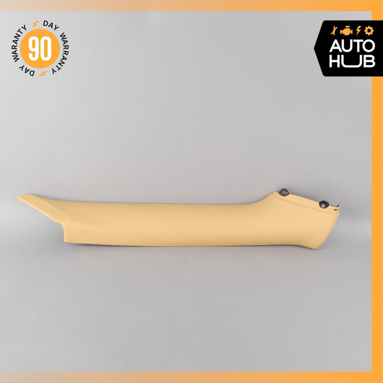 12-18 Bentley Continental GTC Front Right Side A-Pillar Trim Cover Beige OEM 71k