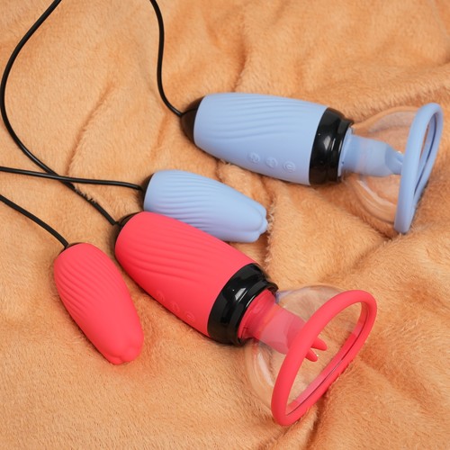 Dildo Clit Licking Tongue Vibrator Sucking G-Spot Nipple Oral Massager Sex Toys - Picture 17 of 48