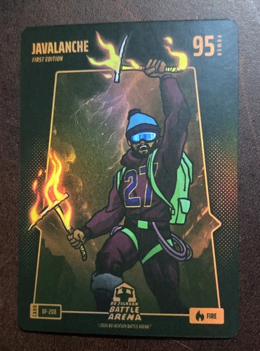 Bo Jackson Battle Arena Battlefoil Fire Javalanche #BF-208 Jamal Murray