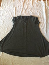 Womens Plus Boohoo Swing Dress Size 18 Grey