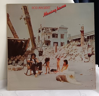 LP ROD ARGENT - MOVING HOME UK MCA m. bedruckter Innenseite M/M