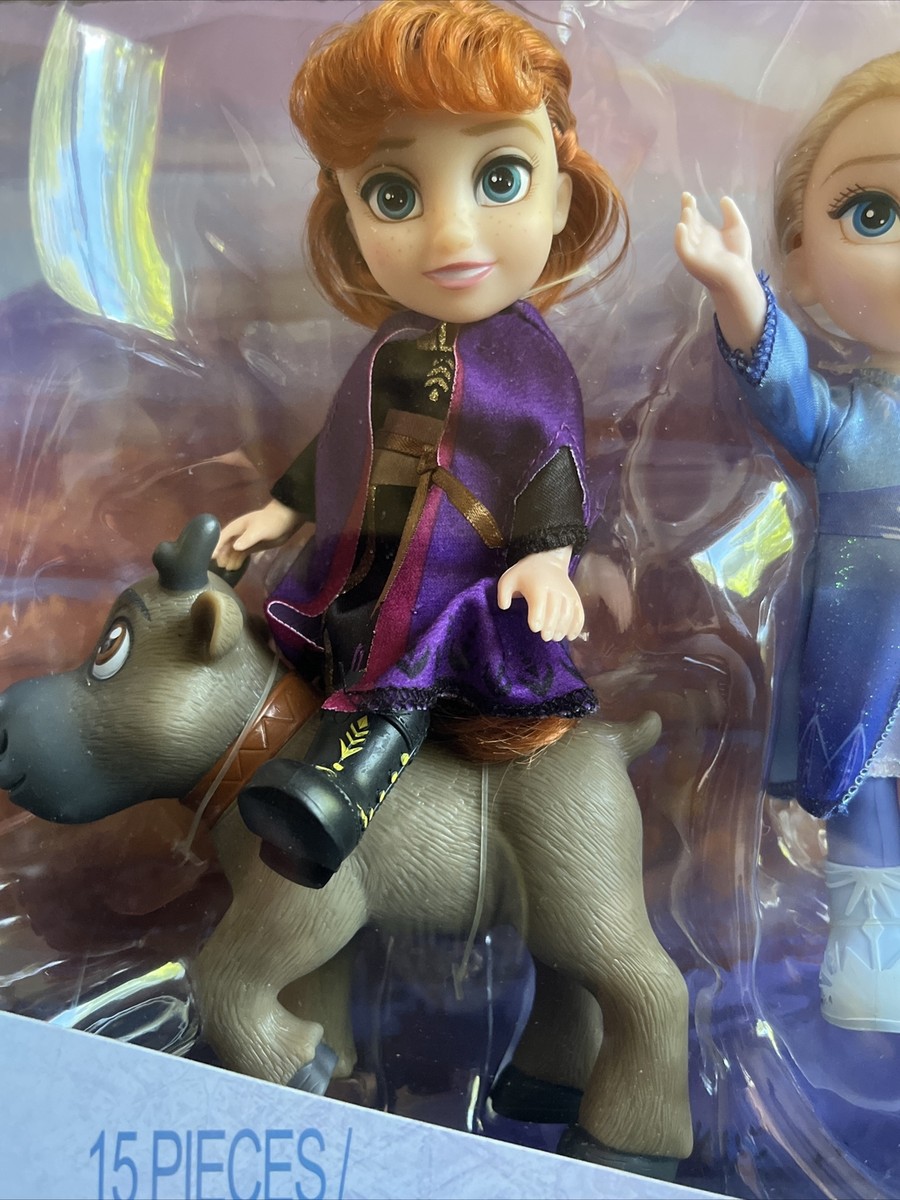 PRÉ-VENDA Bonecas Disney Frozen Giftset Anna e Elsa Celebrate Disney 100  Years of Wonder - Mattel