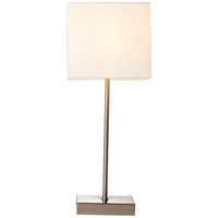 Brilliant Lampe Aglae Tischleuchte Touchschalter Weiß | 1X D45, E14, 40W