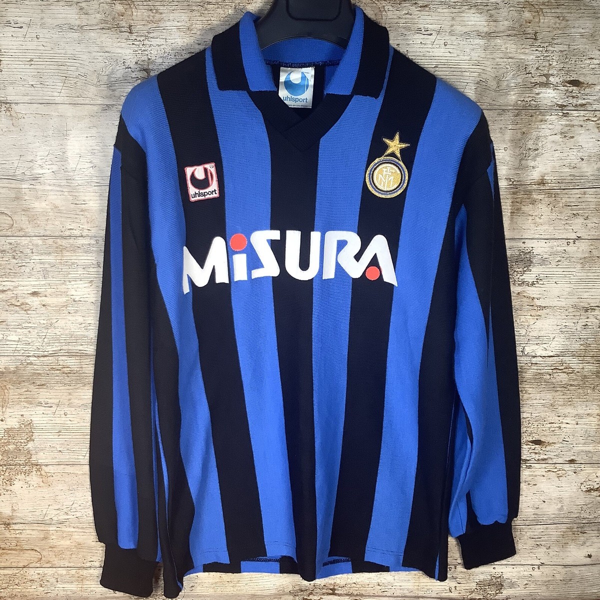 ウェア inter 1992-93  uniform long shirt ウェア inter 1992-93 uniform long shirt s-l400.jpg