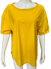 Westbound Top Cotton Modal Blouse Lightweight T-shirt Size PL New NWT