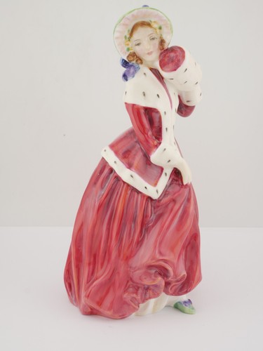Early Royal Doulton Fine Bone China Figure ~ HN1992 ~ Christmas Morn - 第 1/4 張圖片