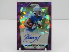 KENNY GOLLADAY 2017 PRIZM PURPLE CRYSTALS PRIZM AUTOGRAPH AUTO 54/75- LIONS!!