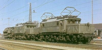 AK XL · Elektro-Lok  193 003 (E 93) · DB · Bhf. Lauda · 1979  (06.08)