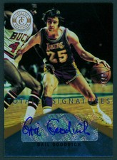 2012-13 Panini Totally Certified Gold Autographs GAIL GOODRICH Auto HOF Rare /10