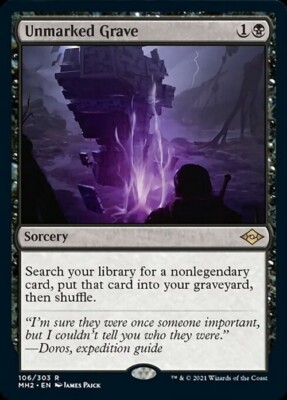 Unmarked Grave ~ Modern Horizons 2 [ NearMint ] [ Magic MTG ]
