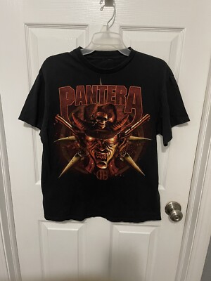 Rare Vintage Pantera Graphic T-Shirt Short Sleeve Men's Sz  L *NO TAG* 90's Y2K