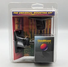 New Omni Mount Systems Universal Speaker Mounting Kit Black Sealed