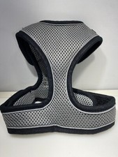 Air Dog Harness - All Weather Mesh Step in Vest Harness for Small 14.5-16" Gray