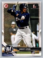 2018 Bowman Draft #BD-19 Arbert Cipion *BW