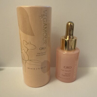 authentic Vegamour Gro HAIR SERUM 30ml 1oz NEW IN SEALED BOX Hair Regrowth 06/27
